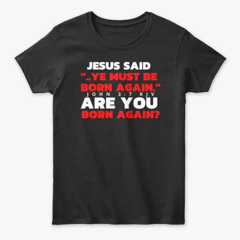 Are you born again?